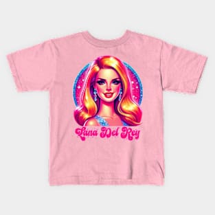 This Barbie's name is Lana Del Rey Kids T-Shirt